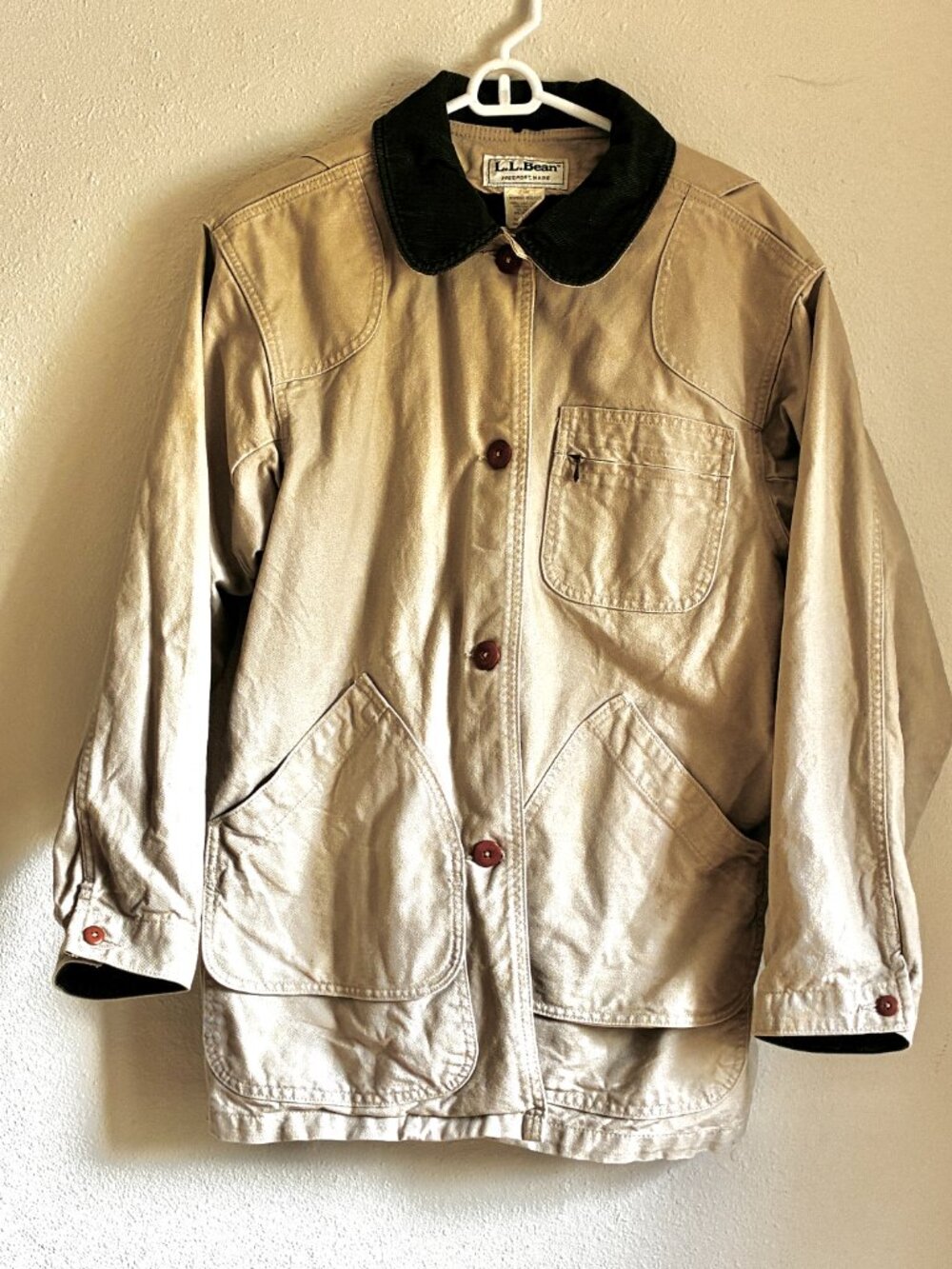 Vintage Made in USA L.L. Bean Chore Coat Jacket - Picture 5 of 6
